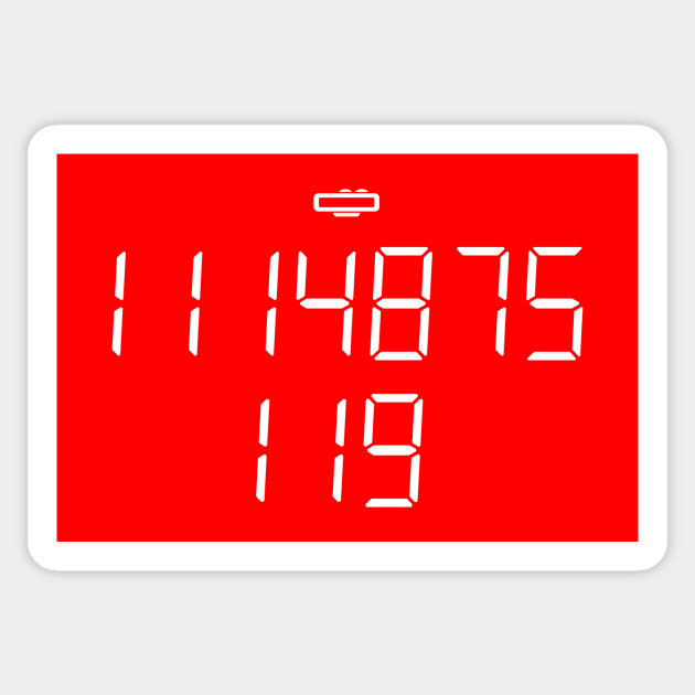 Pager Code Pager Code Sticker TeePublic